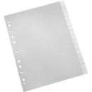 Schäfer Shop  Select PP-indexbladen met verwisselbare tabs, gebruik naar eigen inzicht, cijfers 1-15, losbladig