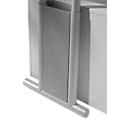 Schäfer Shop Select side screen, 2 pieces, white aluminium/white aluminium