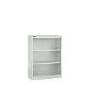 Schäfer Shop Select Stahlregal MS iCONOMY, 3 Ordnerhöhen, B 800 x T 400 x H 1215 mm, lichtgrau RAL 7035