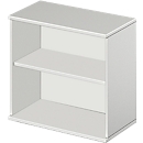 Schäfer Shop  Select START UP opzet/bijzet boekenkast, 2 OH, 1 legbord, B 800 x D 420 x H 726 mm, lichtgrijs