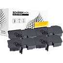 Schäfer Shop Select Toner, ersetzt Kyocera TK-5230 CMYK (1T02R90NL0, 1T02R9CNL0, 1T02R9BNL0, 1T02R9ANL0), Mixpack, cyan, magenta, gelb, schwarz