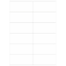 Schäfer Shop Select Universal-Etiketten, 105,0 x 48,0 mm, Permanentkleber, 1200 Stück