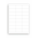 Schäfer Shop Select Universal-Etiketten, 64,6 x 33,8 mm, Permanentkleber, 2400 Stück