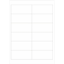 Schäfer Shop Select Universal labels, 97.0 x 42.3 mm, Permanent glue, 1200 pieces