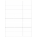 Schäfer Shop Select Universele etiketten, 70,0 x 36,0 mm, permanentklever 2400 stuks
