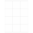 Schäfer Shop  Select Universele etiketten, 70,0 x 70,0 mm = 3,5" disc, permanentklever, 1200 stuks