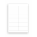 Schäfer Shop  Select Universele etiketten, 97,0 x 42,3 mm, permanentklever, 1200 stuks