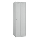 Schäfer Shop Select Vestiaire, set de 2 pièces, 1 compartiment/4 étagères chacune, L 300 x P 457 x H 1800 mm, tôle fine, serrure à cylindre