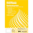 Schäfer Shop Select Visitekaartjes, 10 vellen/100 stuks 250g SSI