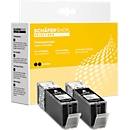 Schäfer Shop Select Voordeelpakket 2 stuks  inktcartridges identiek aan PGI-550PG BK XL, zwart