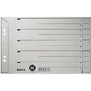 Scheidingsbladen nr. 1656, A5, grijs, 200 g/m², 100 stuks