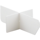 scheidingswand, kruis, voor magazijnbak LF 210, 10 stuks