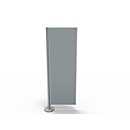 Scheidingswand, Silent Line Plus, 550 x 1700 mm, lichtgrijs
