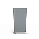 Scheidingswand, Silent Line Plus, 800 x 1700 mm, lichtgrijs