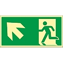 Schild Treppe aufwärts, linksweisend