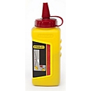 Schlagschnurkreide, rot, wasserfest, schwer löslich, in Kunststoff-Flasche, Inhalt 225 g, 12 Stück