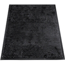 Schmutzfangmatte Eazycare Style von Miltex, eckig, antistatisch, UV-beständig, waschbar, ECONYL® & Niltrilgummi, 600 x 850 mm, tiefschwarz