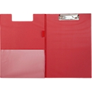 Schreibmappe Maul MAULpoly, A4, Innentasche, Stifteschlaufe, Klemmweite 8 mm, aufhängbar, L 320 x B 228 x H 13 mm, Karton/Polypropylen, recycelbar, rot