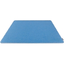 Schreibunterlage Sigel Eyestyle, B 600 x T 450 x H 7 mm, wasserabweisend, Textiloberfläche aus Recycling-PET, hellblau/dunkelgrau