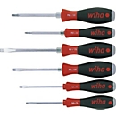 Schroevendraaierset 530 HK6 6 st.sleuf/PH meer-componentengrepen