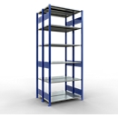 SCHULTE Lagertechnik - Boutloze dubbele bodemplank type 150 - 2500x1000x2x400 mm 2x6 legborden