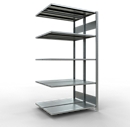SCHULTE Lagertechnik - Rayonnage double emboîtable Modèle 150 - 2000x1000x2x400 mm,galv. 2x5 étagères