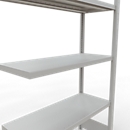 SCHULTE Lagertechnik - Stecks.Anbaur.mit Längenriegel - 2000x1000x400 mm, Typ 250 kg