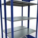 SCHULTE Lagertechnik - Stecks.Doppelgrundregal Typ 150 - 2000x1000x2x400 mm 2x5 Böden
