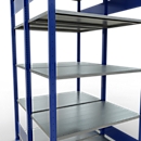 SCHULTE Lagertechnik - Stecks.Doppelgrundregal Typ 150 - 2000x1000x2x600 mm 2x5 Böden