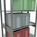 SCHULTE Lagertechnik - Stecks.Doppelgrundregal Typ 150 - 2500x1000x2x400 mm verz.2x6 Böden