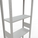 SCHULTE Lagertechnik - Stecks.Grundr. mit Längenriegel - 3000x750x300 mm, Typ 150 kg