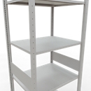 SCHULTE Lagertechnik - Stecks.Grundr. mit Längenriegel - 3000x750x600 mm, Typ 150 kg