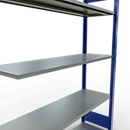 SCHULTE Lagertechnik - Stecksystem Anbauregal - 2000x1300x400 mm, Typ 150 kg