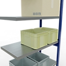 SCHULTE Lagertechnik - Stecksystem Anbauregal - 2500x1000x500 mm, Typ 250 kg