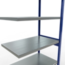 SCHULTE Lagertechnik - Stecksystem Anbauregal - 2500x1000x600 mm, Typ 250 kg
