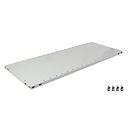 SCHULTE Lagertechnik Zusatz-Fachboden MULTIPlus 150, 1000x 500mm, 25 mm Kante, mit 4 Fachbodenträgern