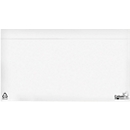 SecurePack documentenhoesje/afleverhoesje, DIN lang, zonder bedrukking, zelfklevend, waterbestendig, PCR &amp; FSC® kraftpapier, transparant, 250 stuks