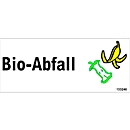 Selbstklebe-Etiketten "Bio Abfall"