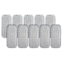 Serpillères pour balai de nettoyage, 500 x 130 mm, set de 10 pièces