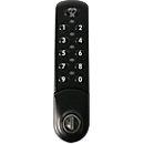 Serrure à combinaison électronique C+P, combinaison de quatre chiffres, Eurolocks 3780, noir