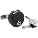 Serrure à monnaie pour casiers et vestieres SSI Schäfer, pour pièces de 1 €,, cylindre de serrure interchangeable