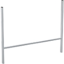 Set montageprofielen voor Treston QuatreX, ESD-geleidend, B 1060 x D 55 x H 1200, lichtgrijs RAL 7035