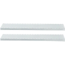Set of 2 shelves for shelf racks FBR 2200, W 995 x D 400 mm galvanised