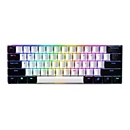 Sharkoon SKILLER SGK50 S4 - Tastatur - Hintergrundbeleuchtung - USB-C - Deutsch - Tastenschalter: Kailh Blue