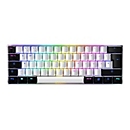 Sharkoon SKILLER SGK50 S4 - Tastatur - Hintergrundbeleuchtung - USB-C - Deutsch - Tastenschalter: Kailh Red