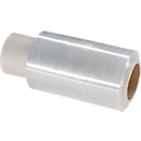 Shrink wrapping film/minimal shrink film, film thickness 10 mic, transparent, width 100 mm, transparent