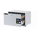 Sicherheits-Unterbauschrank Typ 90 asecos UB-S-90, Schublade, Front Lichtgrau, B 893 x T 574 x H 600 mm