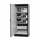Sicherheitsschrank Typ 30 asecos Q-CLASSIC-30, Flügeltür, Anschlag links, Front Sicherheitsgelb, B 864 x T 620 x H 1947 mm