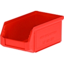Sichtlagerkasten SSI Schäfer Serie PROFI LF 211, Kunststoff, 0,9 l, rot