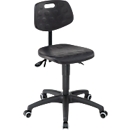 Siège d'atelier pivotant ProWork PW1-TR-PU, avec roulettes
